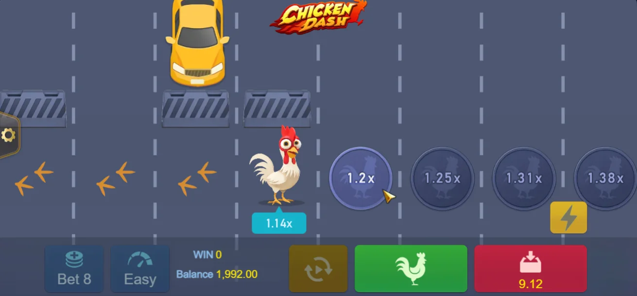 Chicken Dash Demo Gra