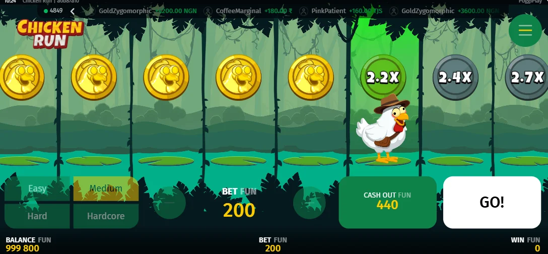 Chicken Run Demo