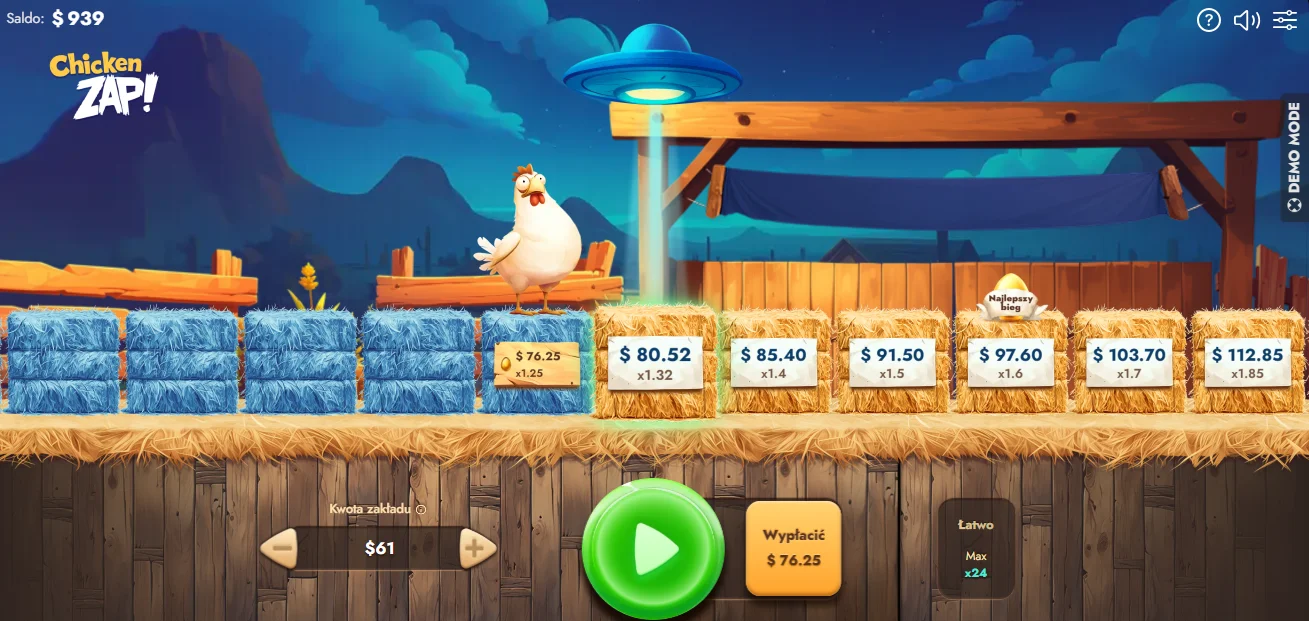 Chicken Zap Demo Gra