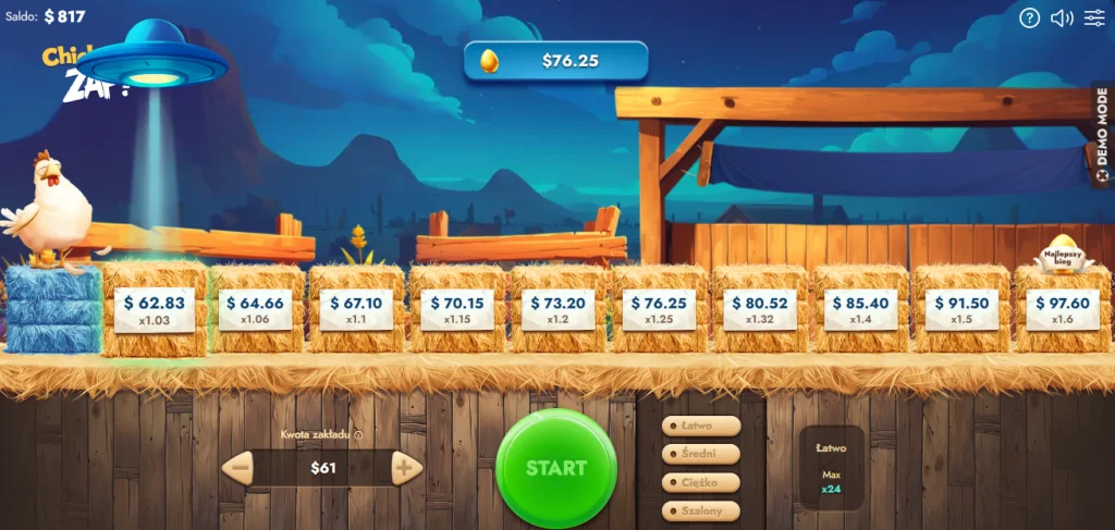 Chicken Zap Gra Demo
