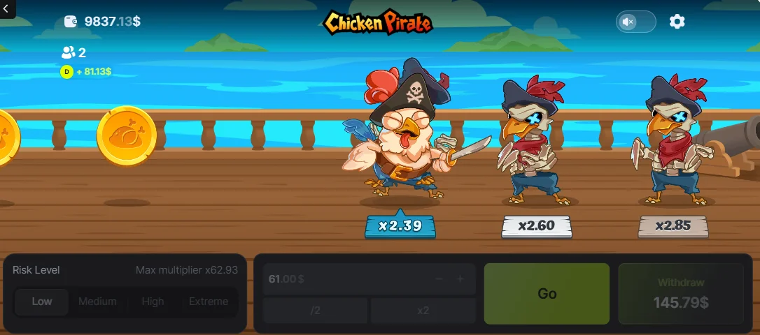 Demo Chicken Pirate