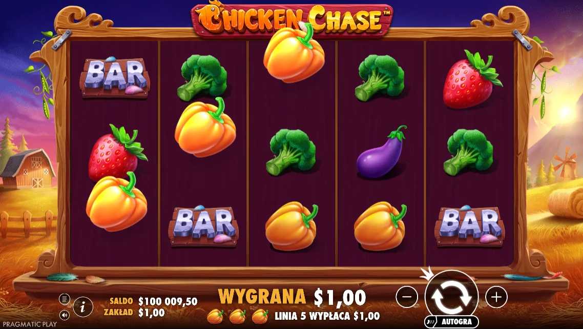 Demo Gra Chicken Chase