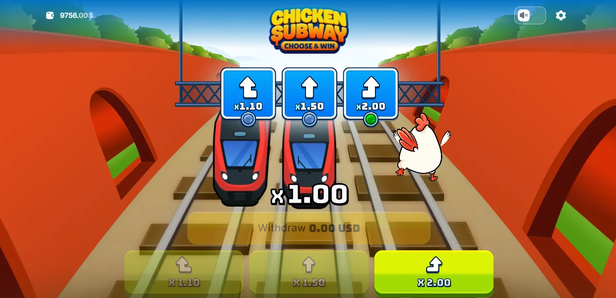Demo Gra Chicken Subway
