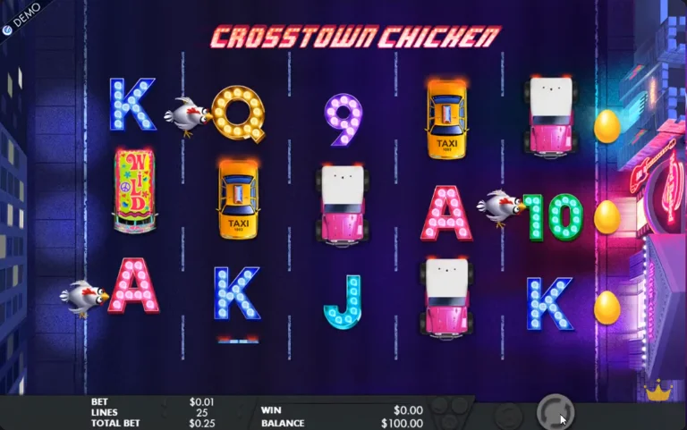 Demo Gra Crosstown Chicken