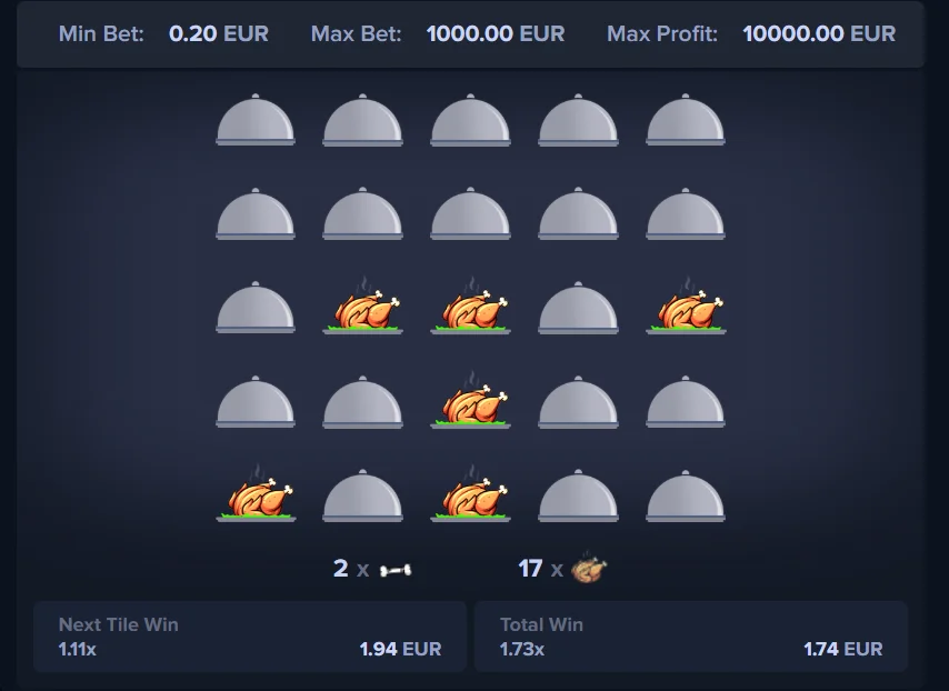 Demo MyStake Chicken