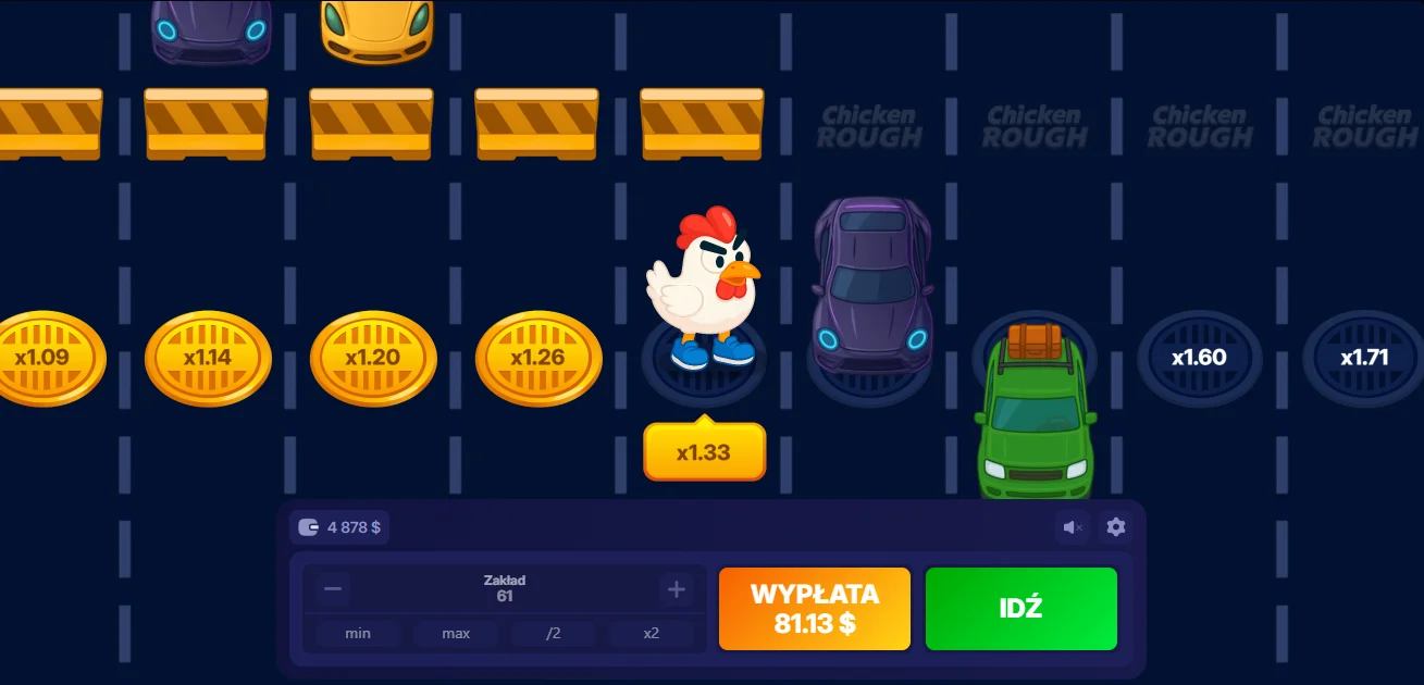 Gra Chicken Rough
