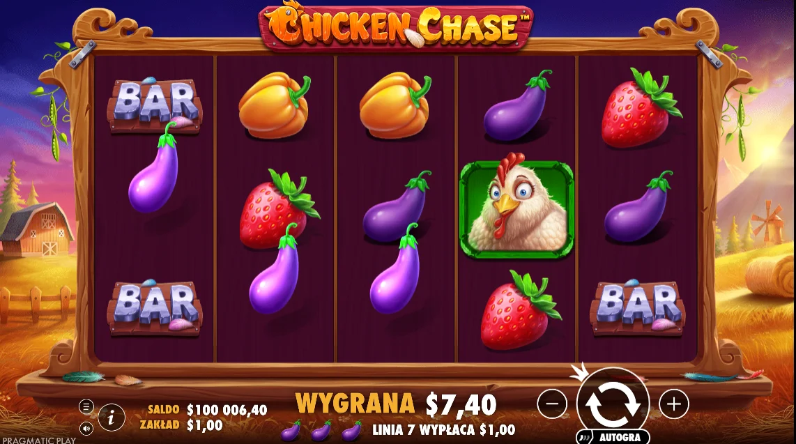 Gra Demo Chicken Chase