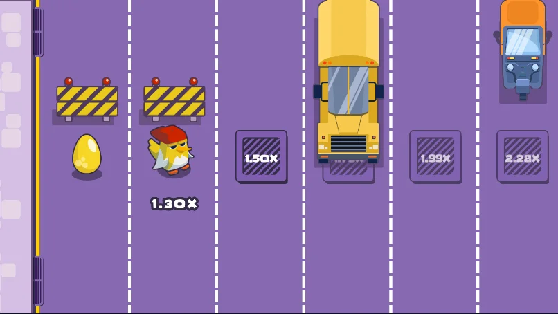Gra Demo Chicken Cross