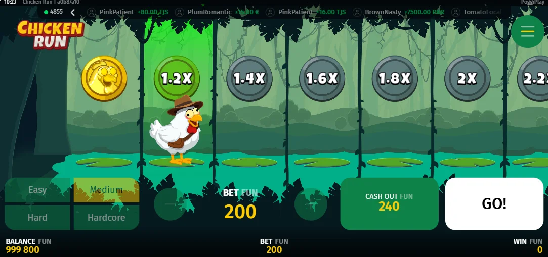 Gra Demo Chicken Run