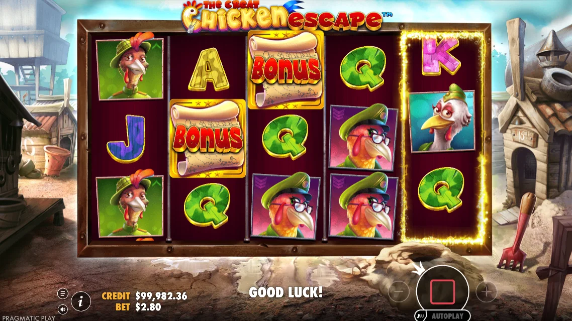 Gra Demo The Great Chicken Escape