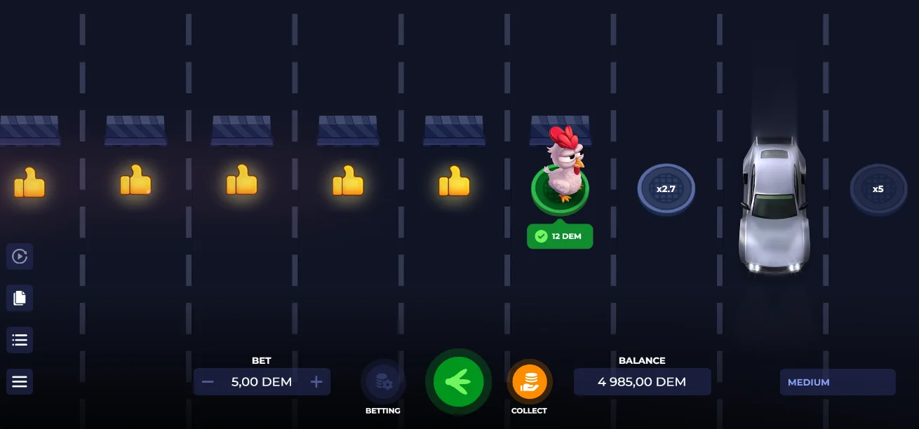 Gra Demo Uncrossable Rush