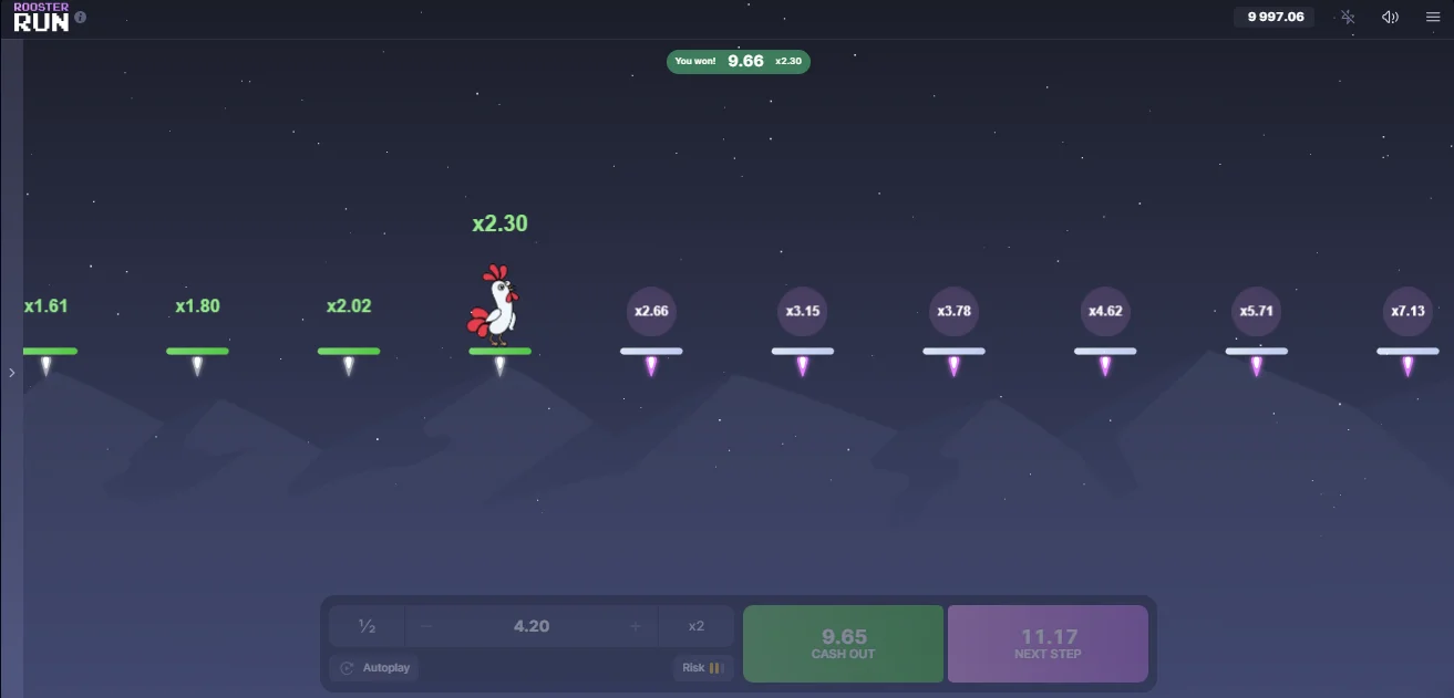 Gra Rooster Run