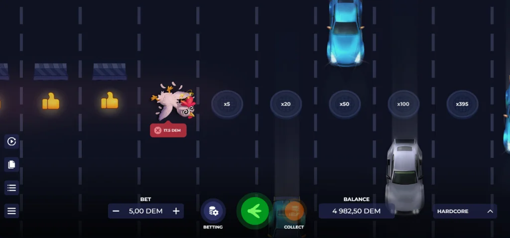 Gra Uncrossable Rush Demo
