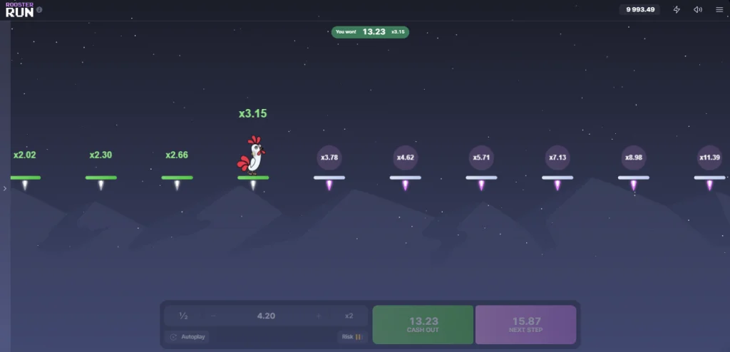 Rooster Run Gra Demo