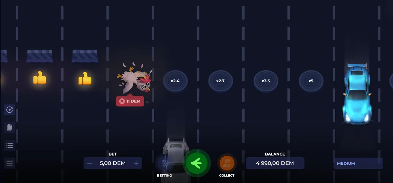 Uncrossable Rush Gra Demo